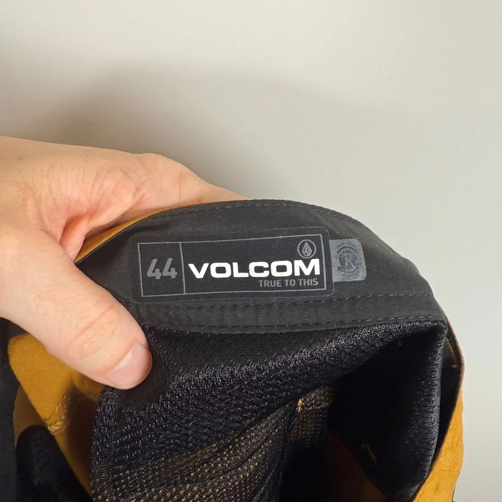 NEW Volcom Frickin Cross Shred Static 20 Hybrid Shorts‎ Men's Size 44 Gold NWT